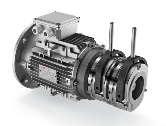 Motor eléctrico autofrenante