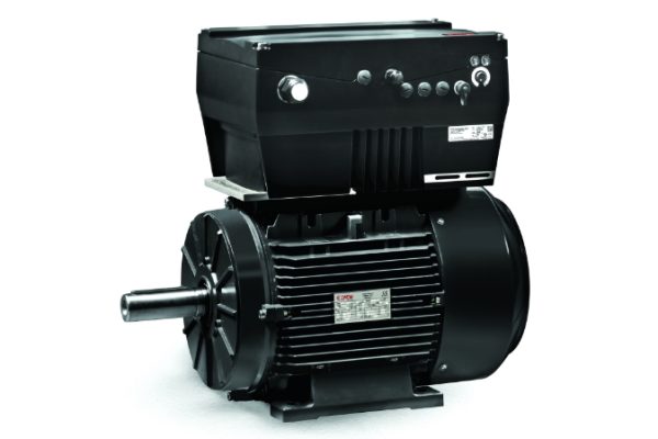 Motores electromagnéticos con convertidor de frecuencia integrado